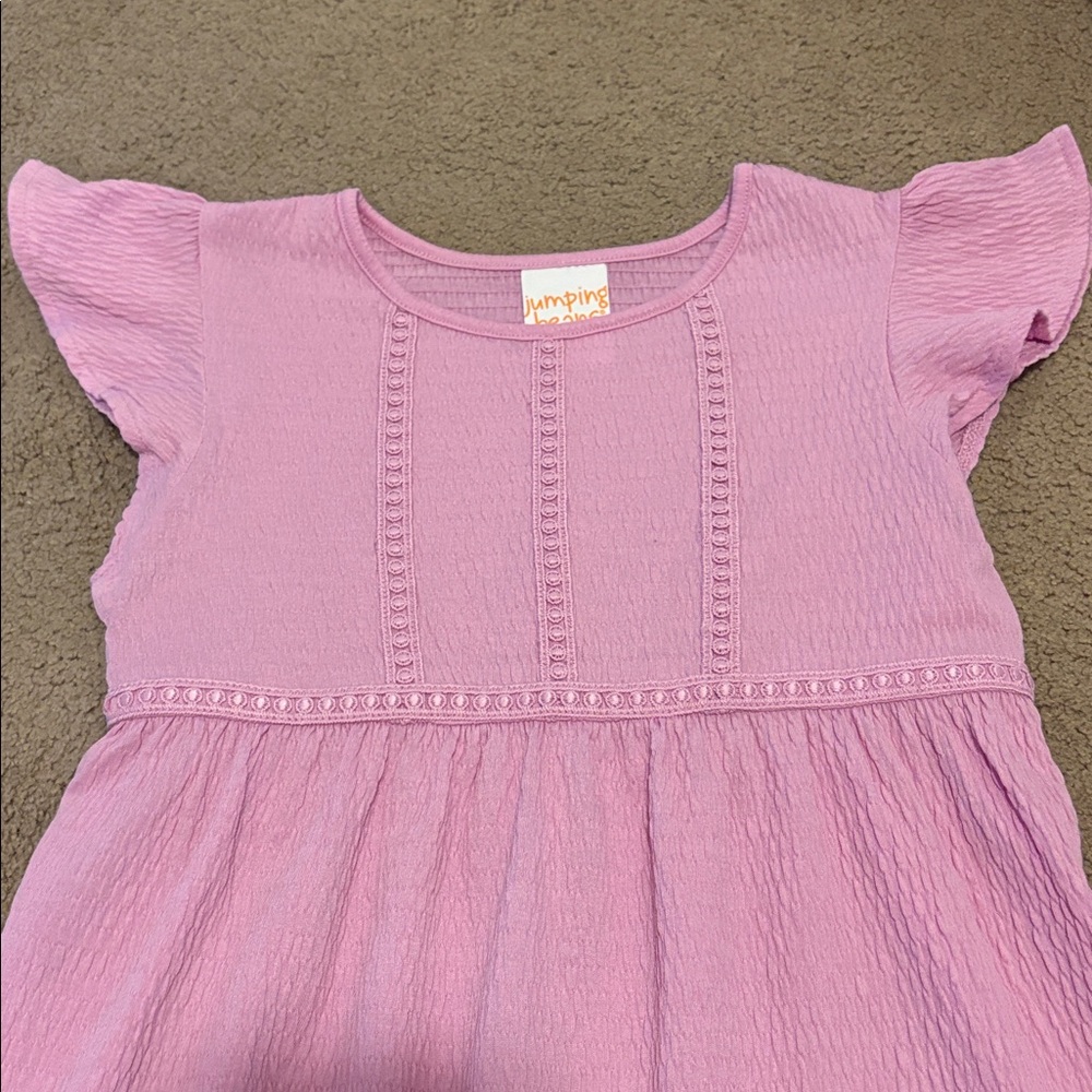 Jumping Beans Flutter Sleeve Dress - Picture 2 of 6